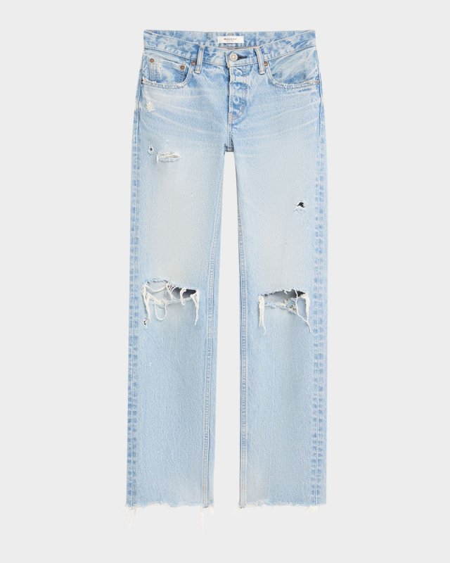 Odessa Straight Low-Rise Jeans